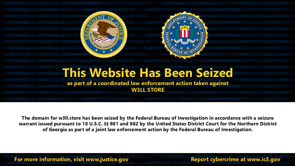 FBI, W3LL Kimlik Avı Operasyonunu Çökertti: Siber Güvenlikte Yeni Bir Zafer