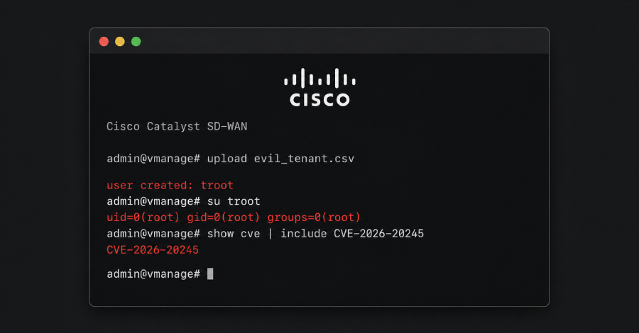 Cisco Catalyst SD-WAN Sıfır Gün Zaafiyeti: Hacker'lar Root Erişimi Elde Ediyor
