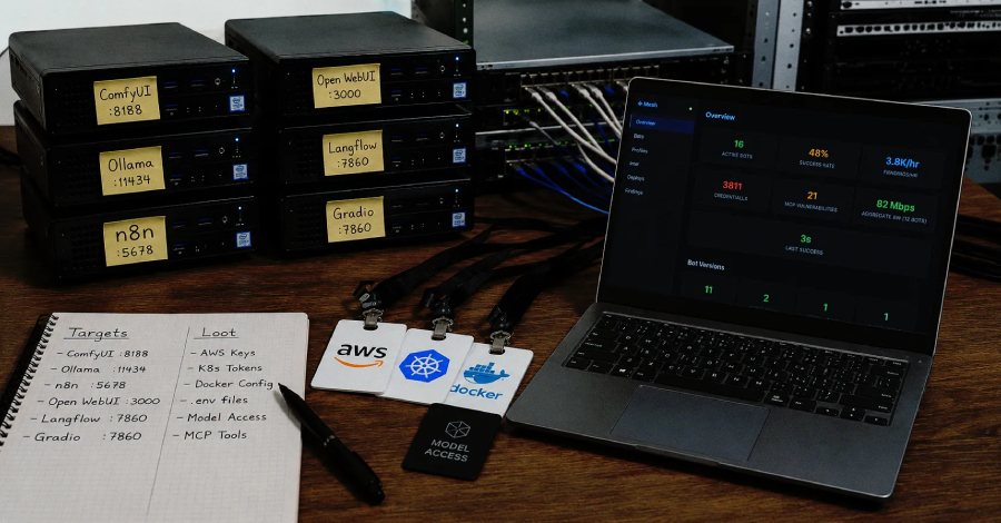 NadMesh Botnet: AI Hizmetlerindeki Güvenlik Açıklarını Kullanan Yeni Tehdit