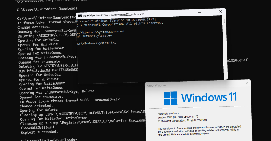 Windows'ta Yeni Tehdit: 'MiniPlasma' 0-Day Açığı SYSTEM Yetkilerine Erişimi Mümkün Kılıyor