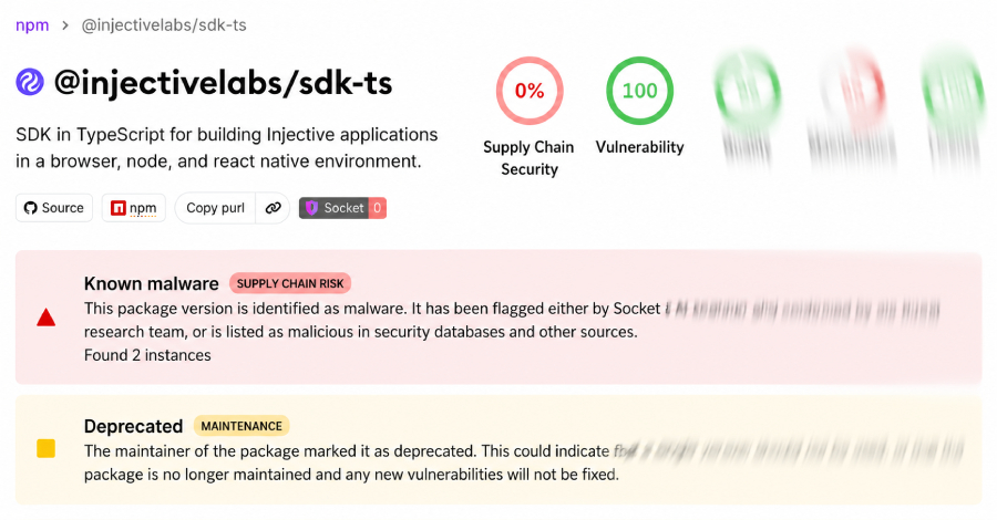 Injective Labs GitHub Saldırısı: Kripto Cüzdan Anahtarlarını Hedefleyen Tehlikeli npm Paketleri
