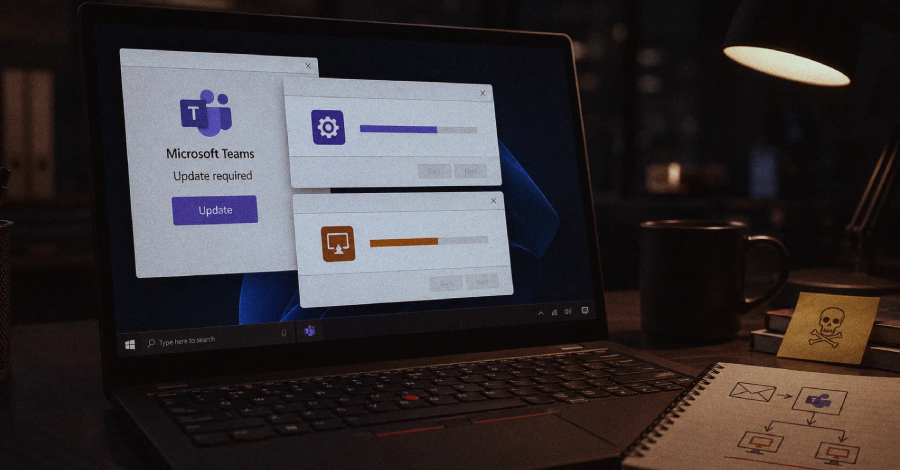 Microsoft Teams Güncellemesi Kılığında Gelen Tehlikeli RMM Saldırısı: Operation BlueDash