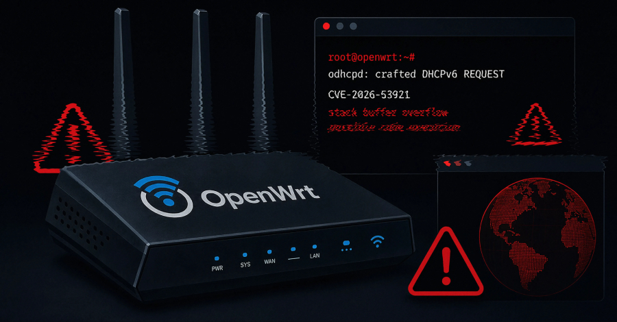 OpenWrt DHCPv6 Güvenlik Açığı: Yetkisiz Saldırganlara Root Yetkisi Verme Riski!