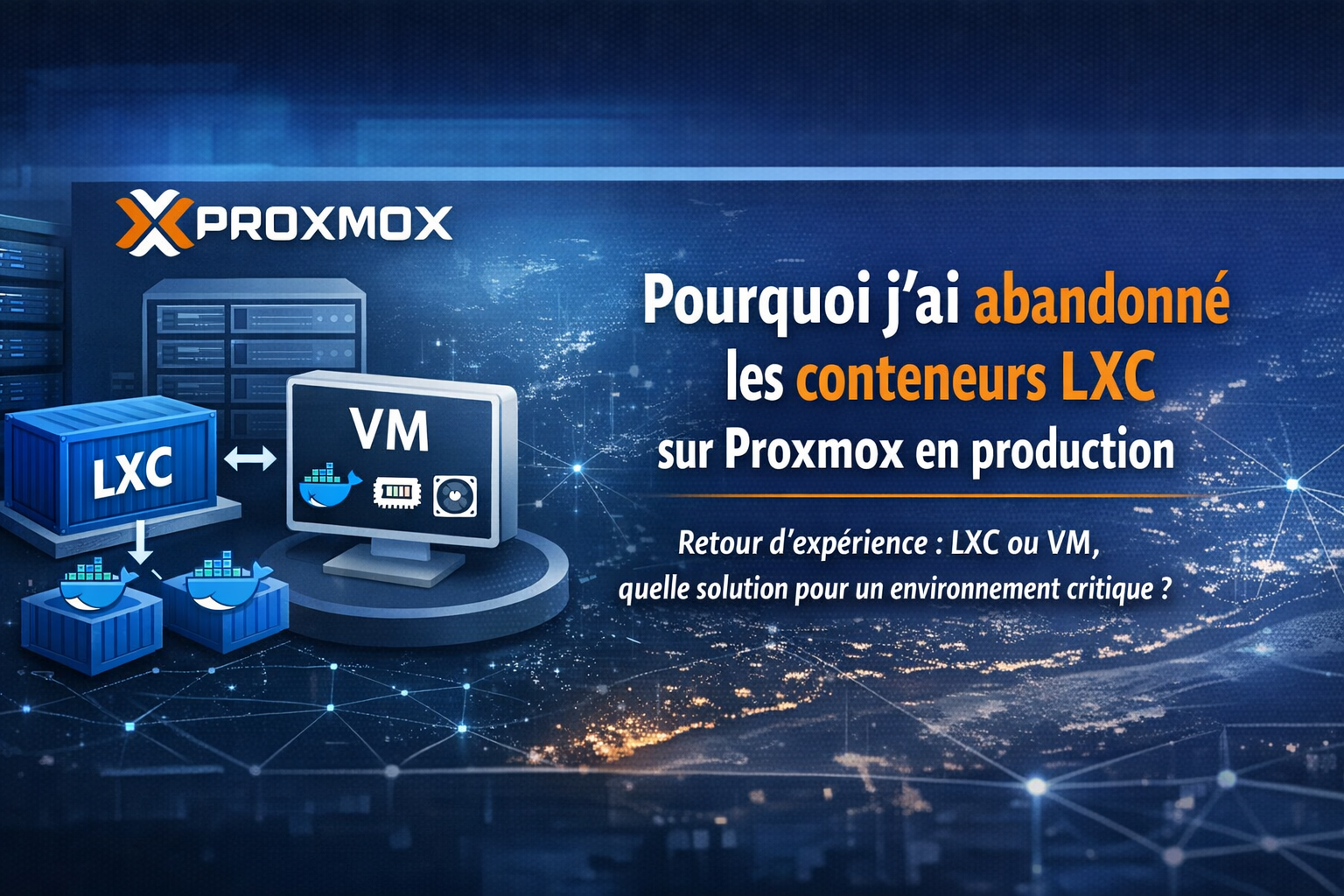 Proxmox Üretim Ortamında LXC Konteyner Kullanımından Vazgeçme Deneyimi: VM'lere Dönüş