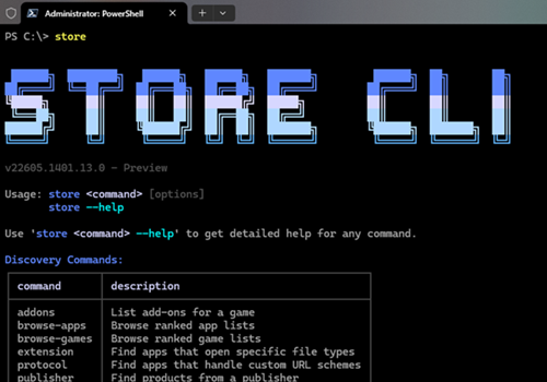 Windows 11'de Terminal ile Microsoft Store Uygulamalarını Store CLI ile Yönetme