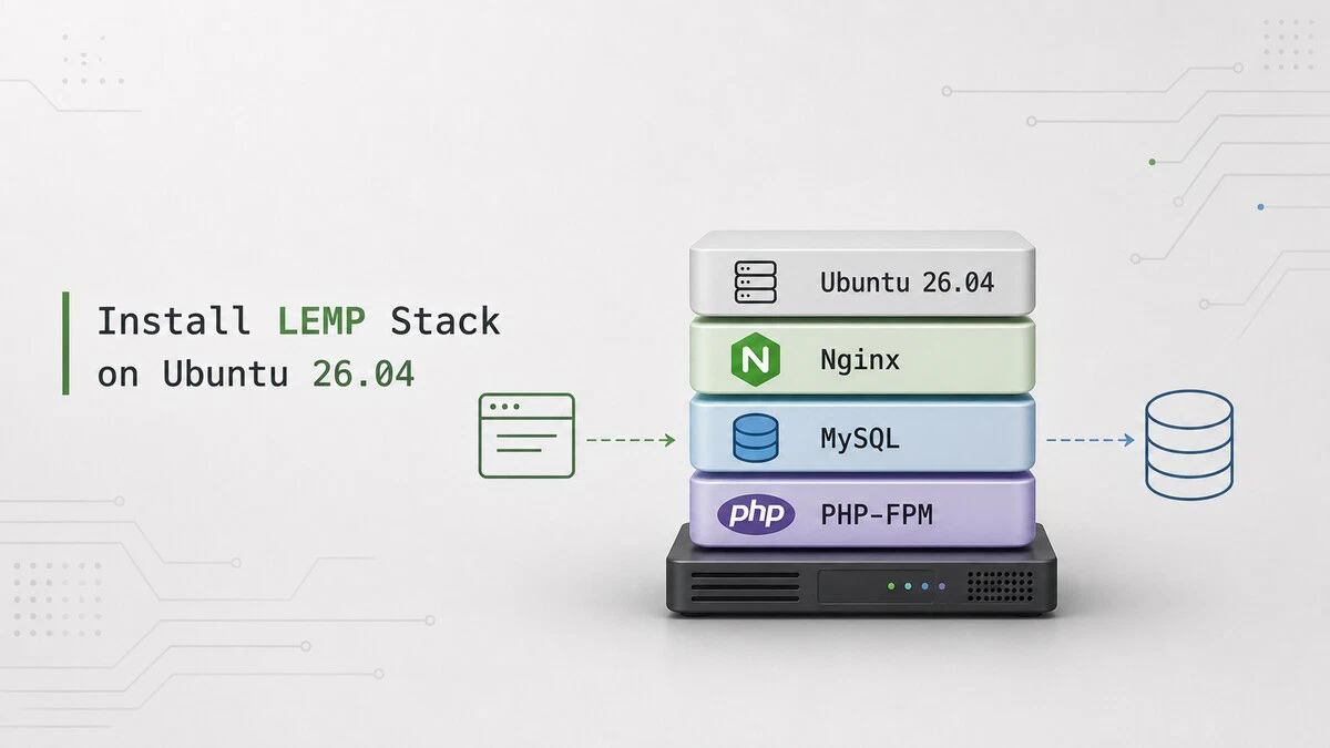 Ubuntu 26.04 Üzerinde LEMP Stack Kurulumu ve Yapılandırması