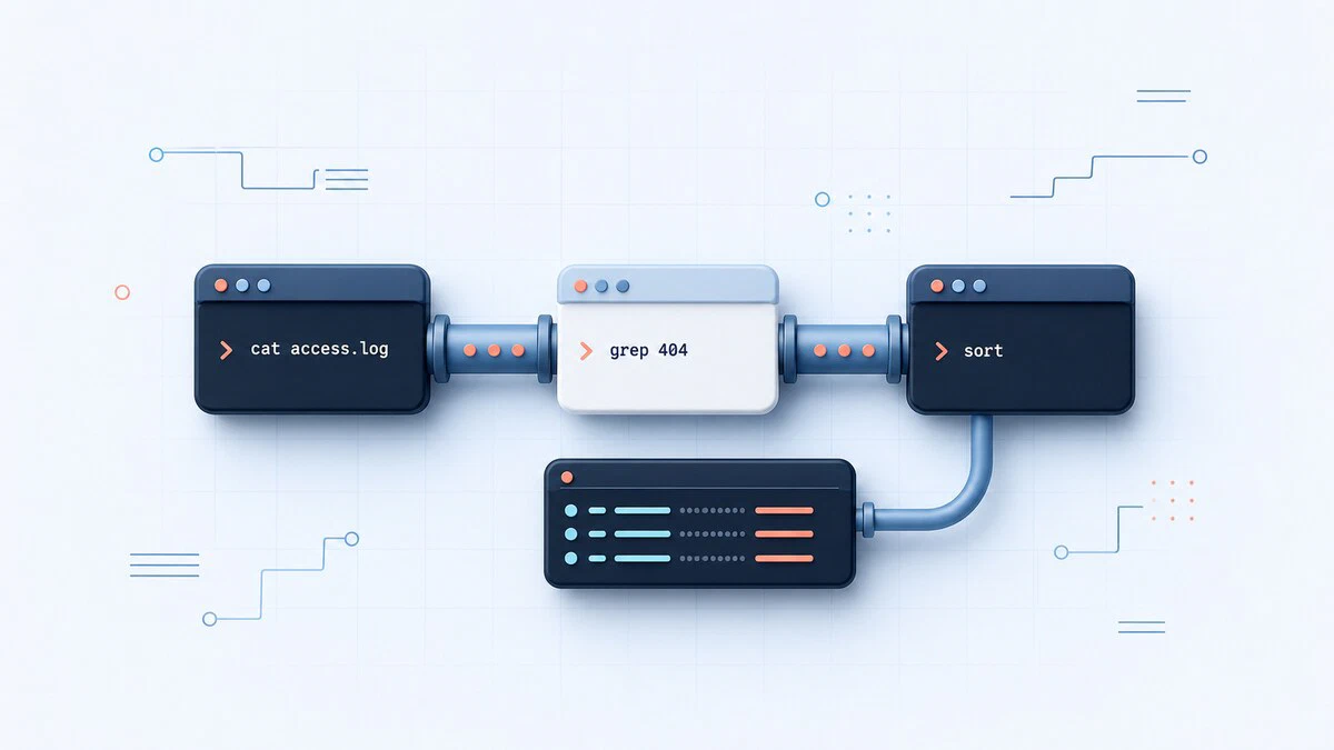 Linux Pipes (|) Operatörünün Kullanımı: Veri Akışını Anlama ve Uygulama