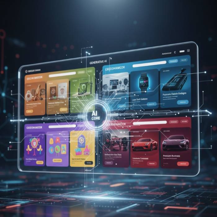 Web Tasarımında Yeni Dönem: Üretken Yapay Zekâ (Gen-AI) ile Hiper-Kişiselleştirme